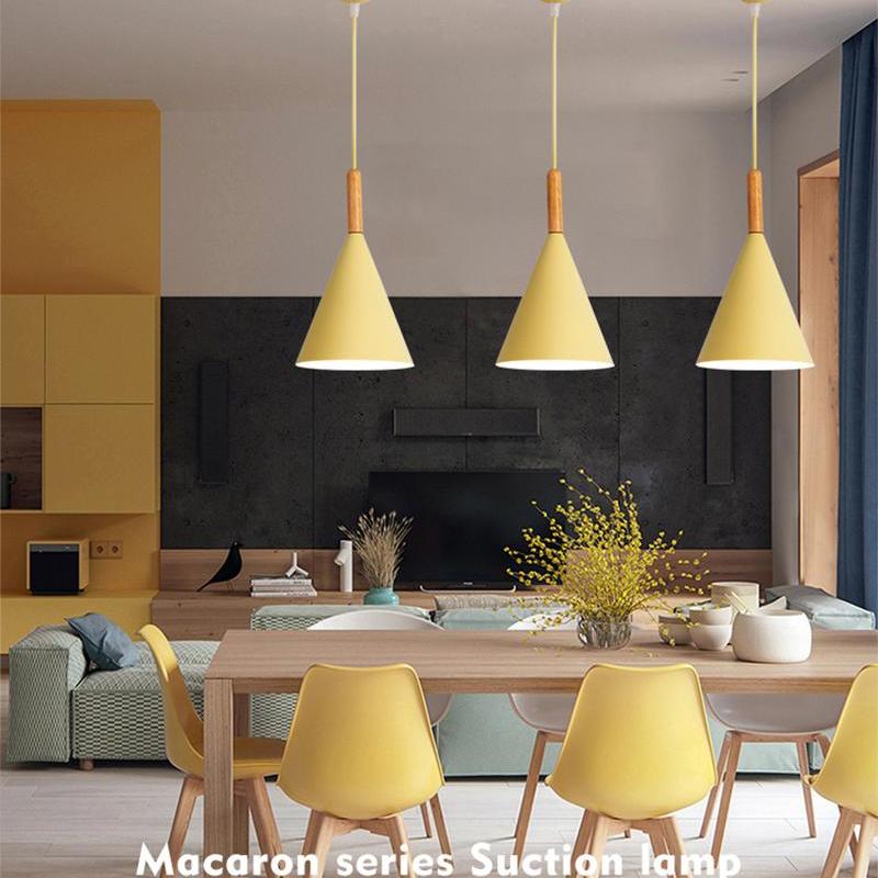 Lumiano Lámpara colgante LED Moderna de Colores para Dormitorio Sala de estar