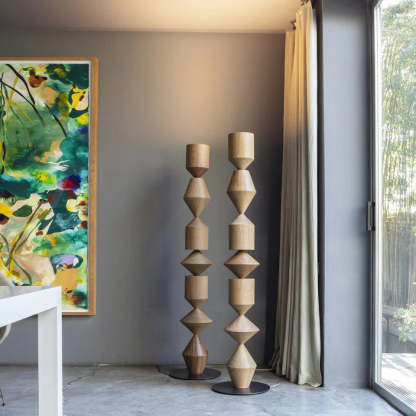 Drift Totem Tower Floor Lamp