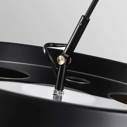 Axis Curved Drum Shade Floor Lamp