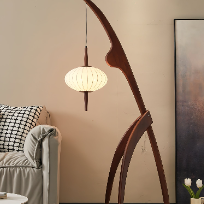 Retro Mante Religieuse Floor Lamp