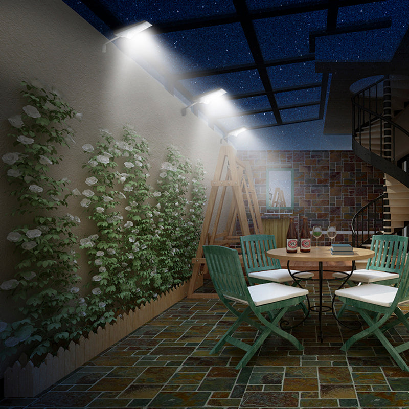 Orr Impermeable Solar LED Sensor de Movimiento Aplique Exterior