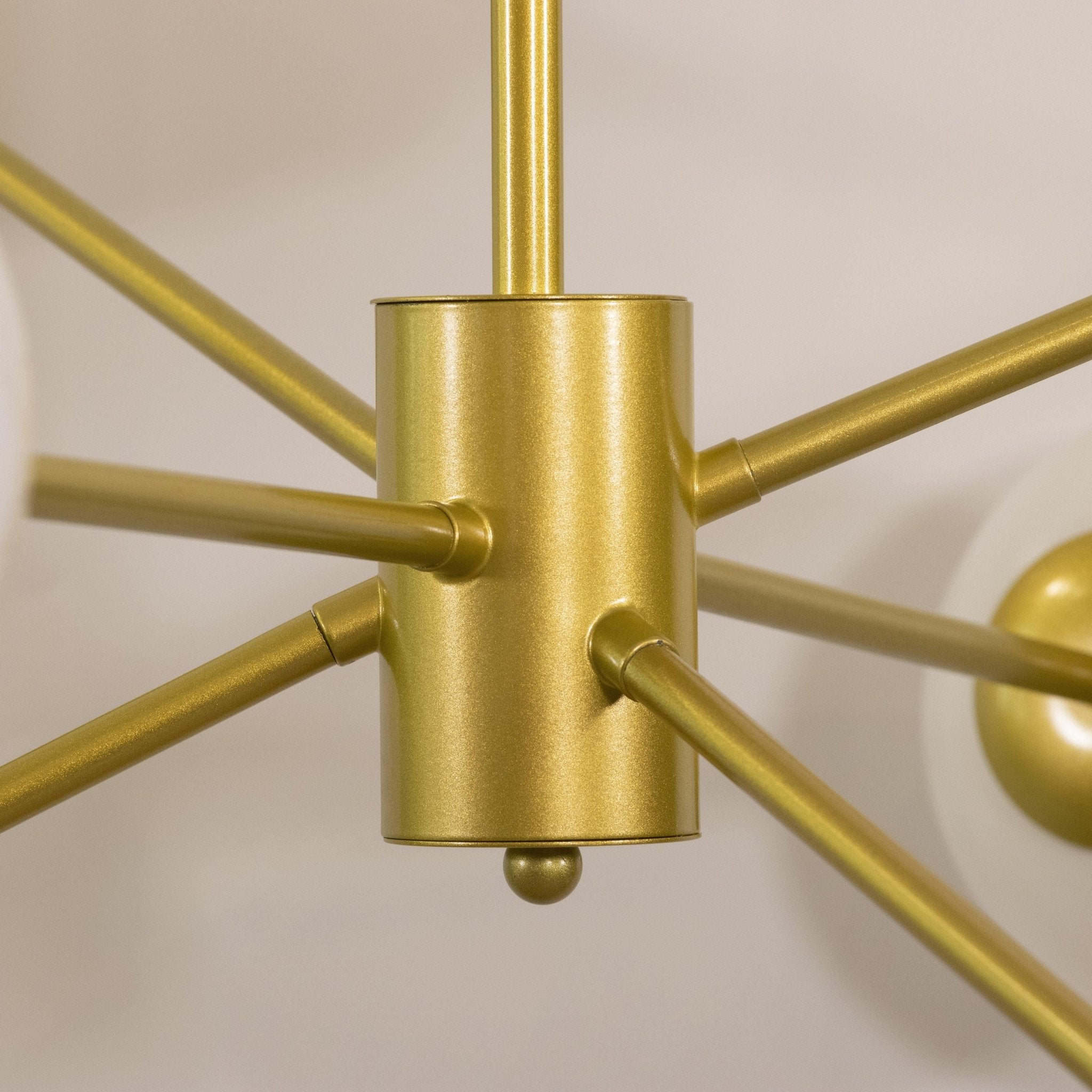 Axis Geometric Smoked Glass Chandelier
