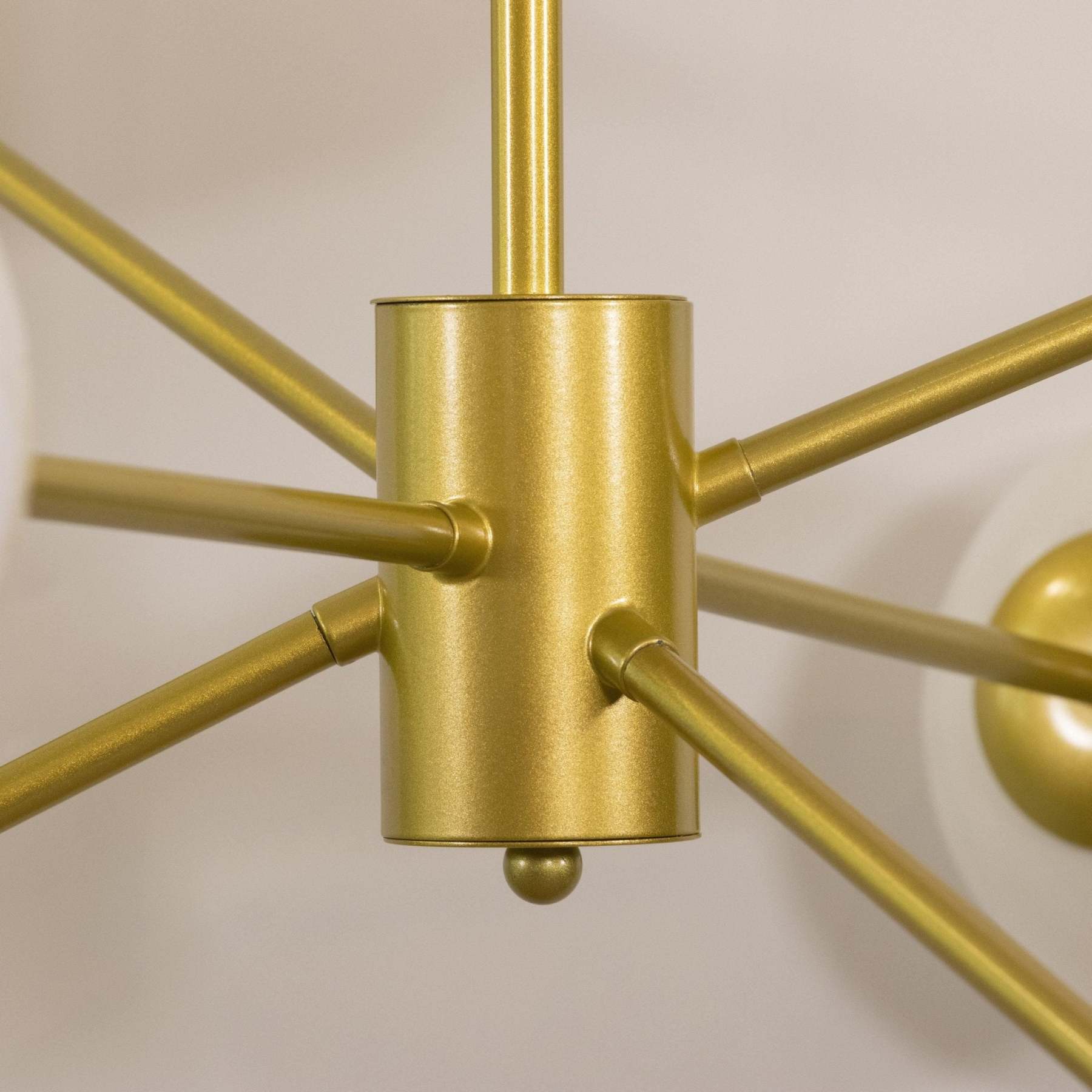 Axis Geometric Smoked Glass Chandelier