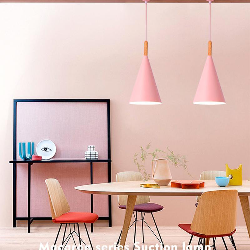 Lumiano Lámpara colgante LED Moderna de Colores para Dormitorio Sala de estar