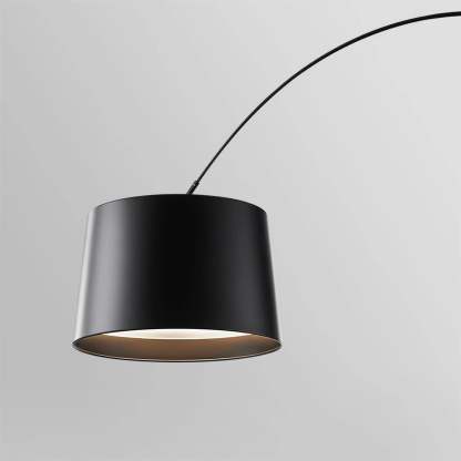 Axis Curved Drum Shade Floor Lamp