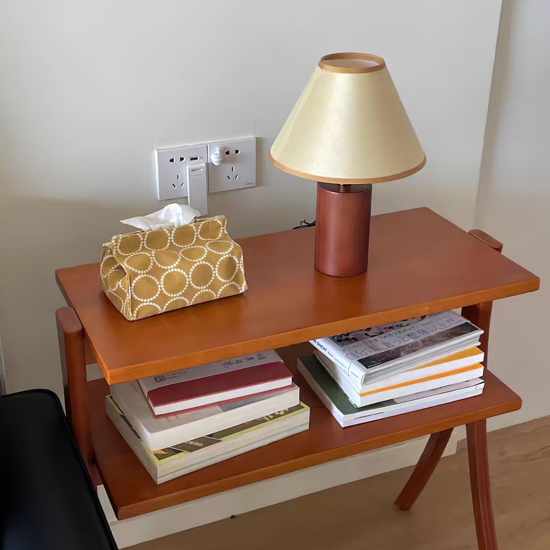 Drift Nordic Cone Wood Table Lamp