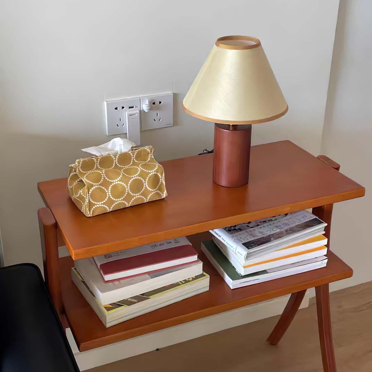 Drift Nordic Cone Wood Table Lamp