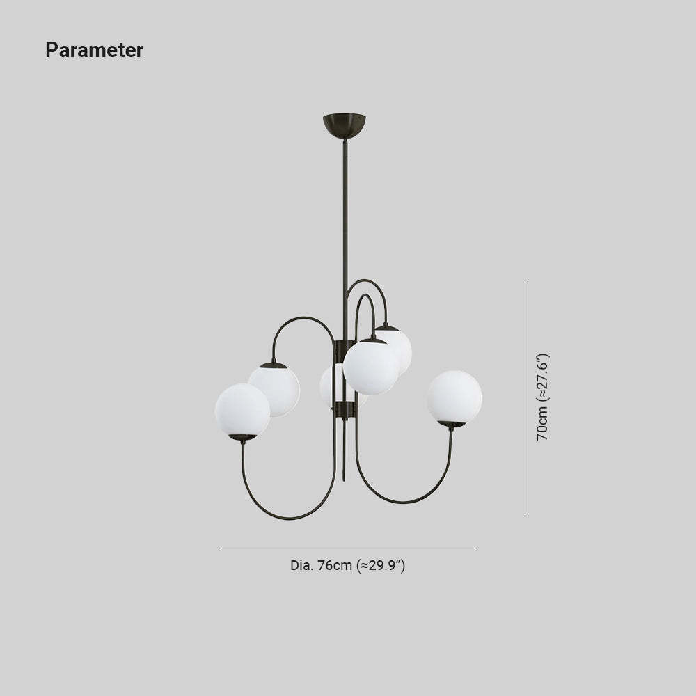 Artelux Gooseneck Chandelier