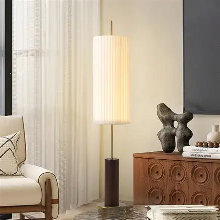 Axis Fabric Cylinder Floor Light