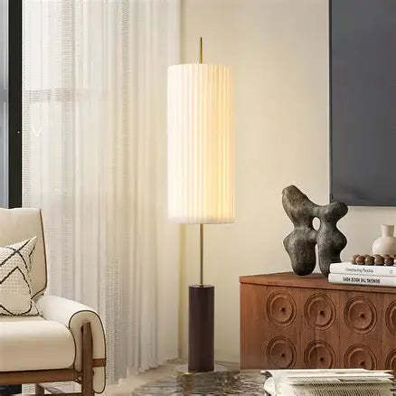 Axis Fabric Cylinder Floor Light