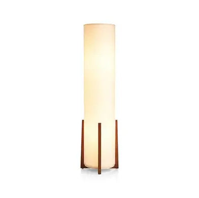 Hakka Natural Fabric Wood Floor Light