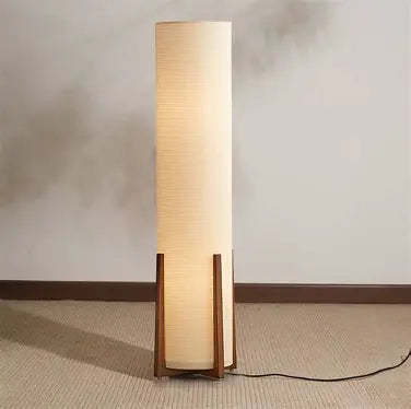 Hakka Natural Fabric Wood Floor Light