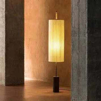 Axis Fabric Cylinder Floor Light
