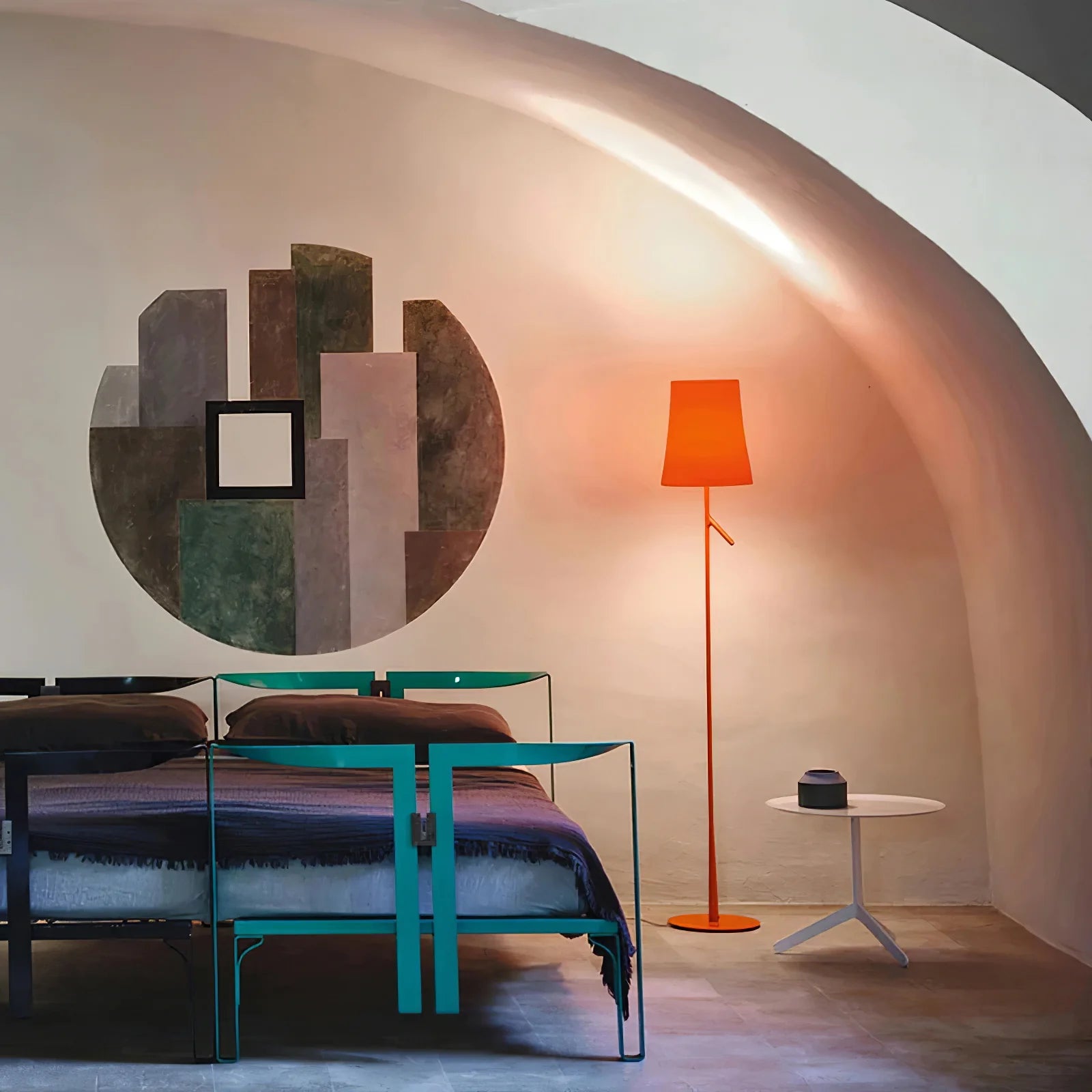 Axis Modern Slim Metal Floor Lamp