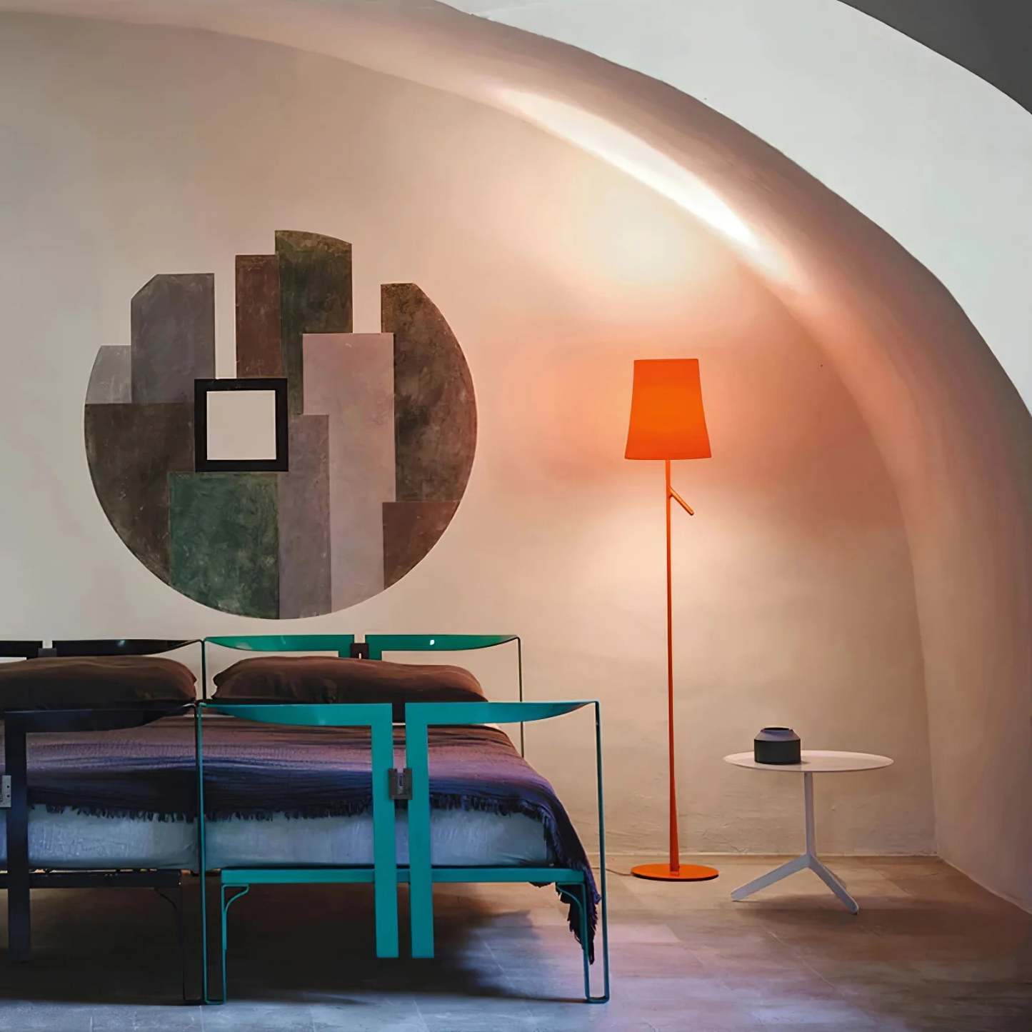 Axis Modern Slim Metal Floor Lamp