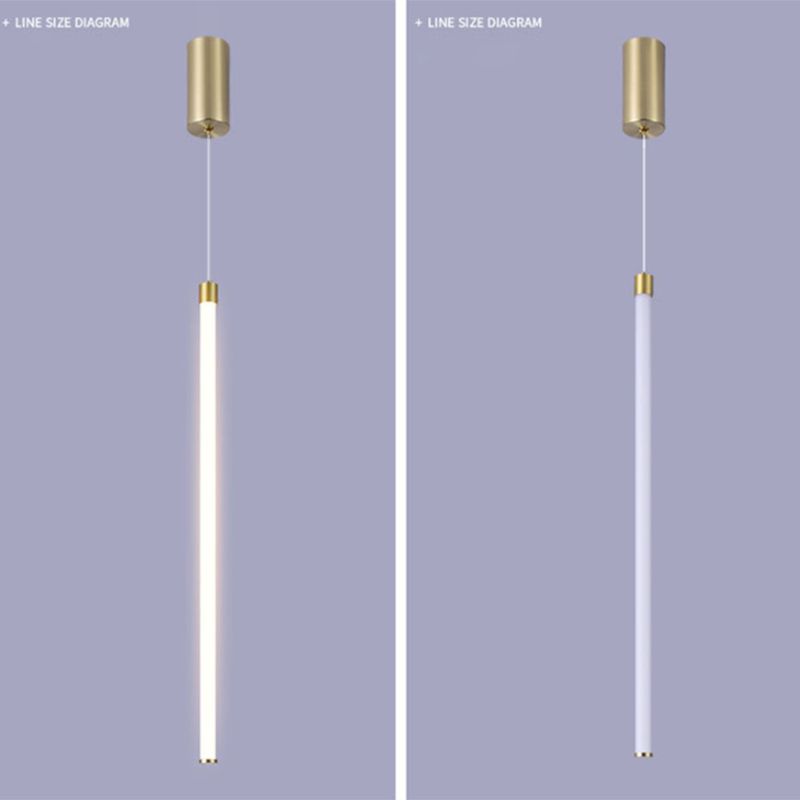 Edge Lámpara Colgante Minimalismo, LED Para Sala de Estar