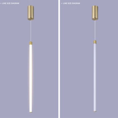 Edge Lámpara Colgante Minimalismo, LED Para Sala de Estar