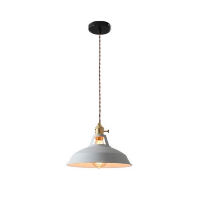 Morandi Nordica Metal LED Lámpara Colgante Negra/Blanca