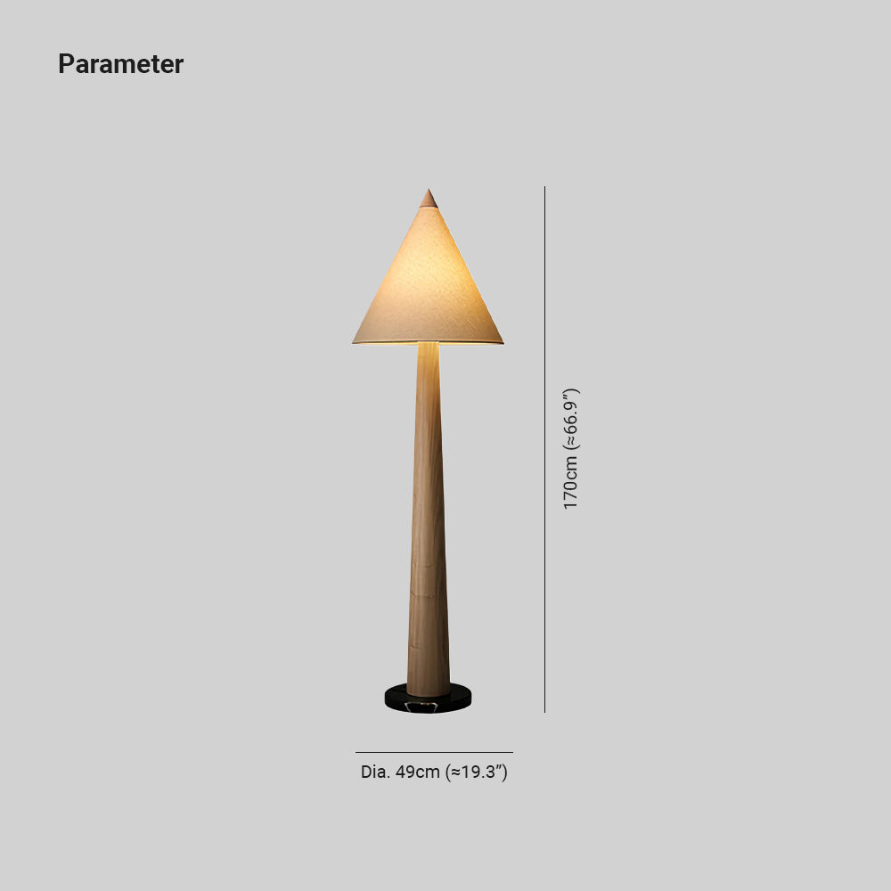 Drift Pinecone Wooden Floor Lamp