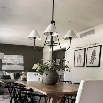Axis Brass Chandelier