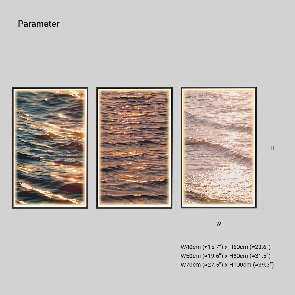 Velia Decorativo Pintura Metal/Porcelana Aplique de Pared, LED