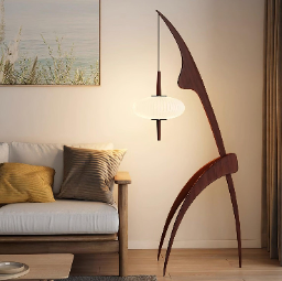 Retro Mante Religieuse Floor Lamp