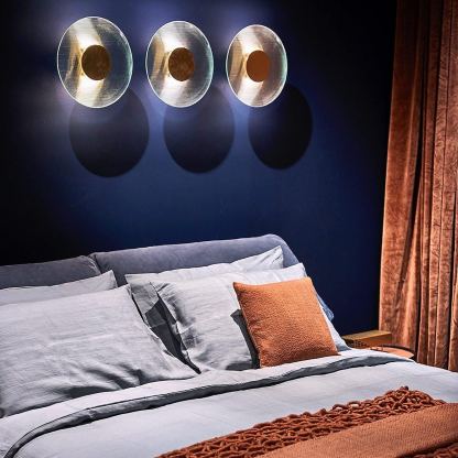 Orr Minimalism Metal Glass Wall Lamp Dining Room  Bedroom