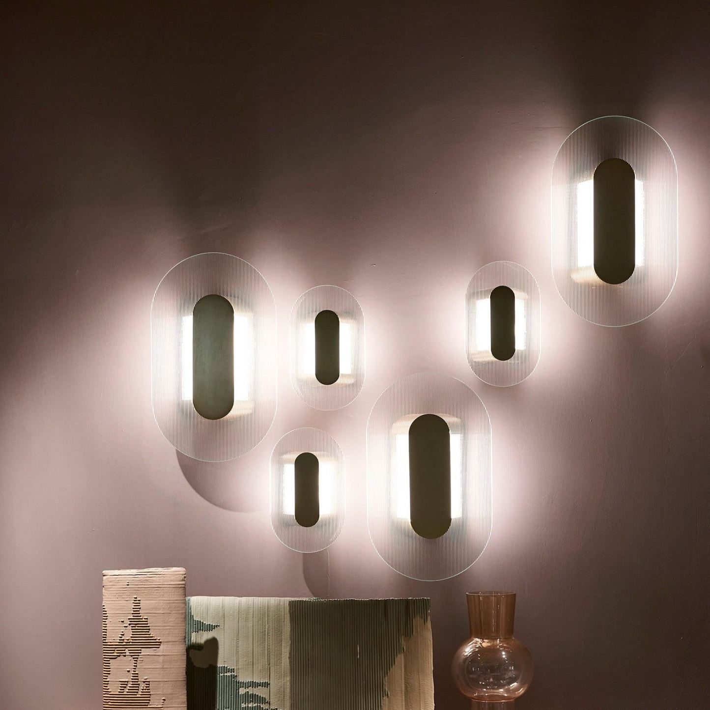 Orr Minimalism Metal Glass Wall Lamp Dining Room  Bedroom