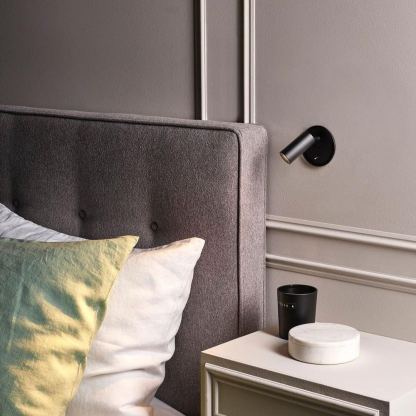 Edge Modern Minimalism Metal Wall Light Read Study Room Bedroom