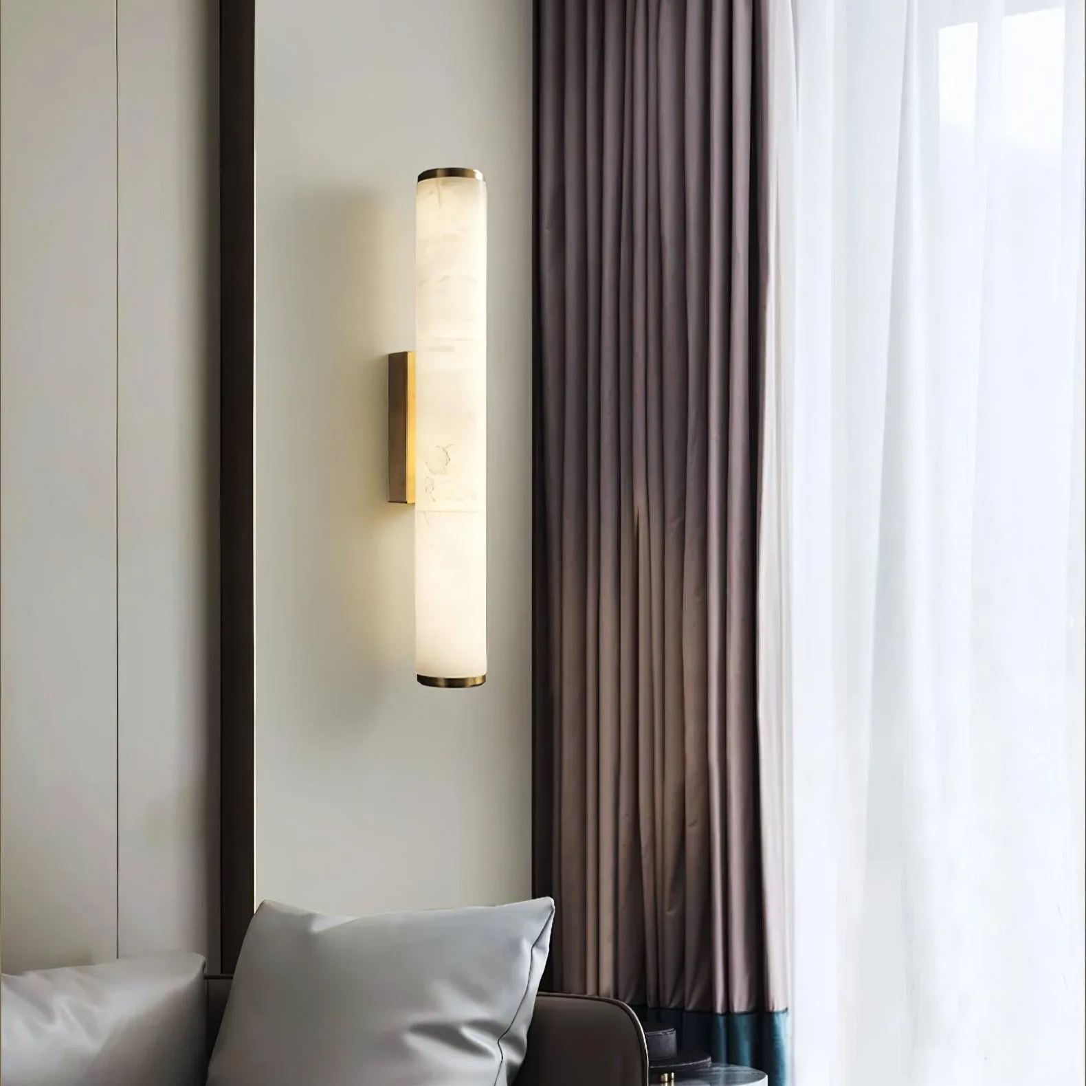 Alessio Modern Urban Metal Resin Wall Light Bedroom Living Room