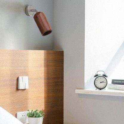 Ozawa Modern Wood Track Ceiling Light Living Room Bedroom Hallway