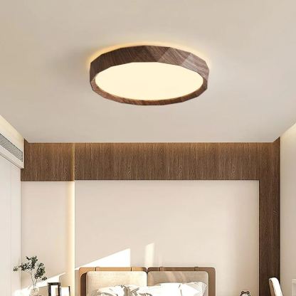 Ozawa Minimalism Walnut Wood Ceiling Lamp Bedroom  Dining Room