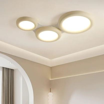 Quinn Modern Round LED Acrylic Ceiling Light Bedroom Living Room