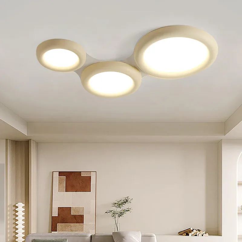 Quinn Modern Round LED Acrylic Ceiling Light Bedroom Living Room
