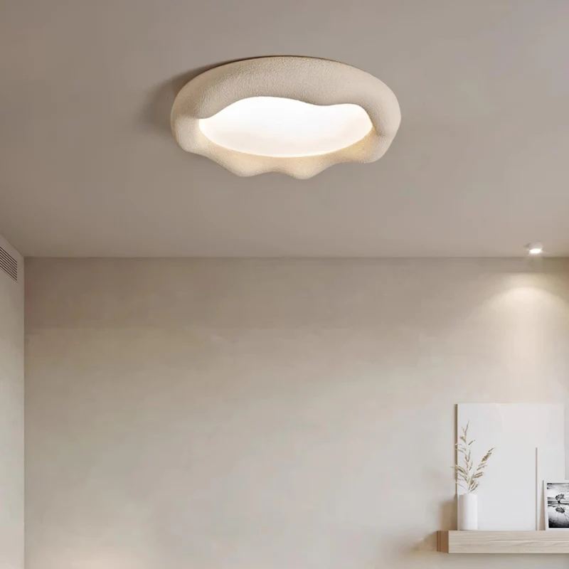 Quinn Modern Round Resin Acrylic Ceiling Light Bedroom Living Room