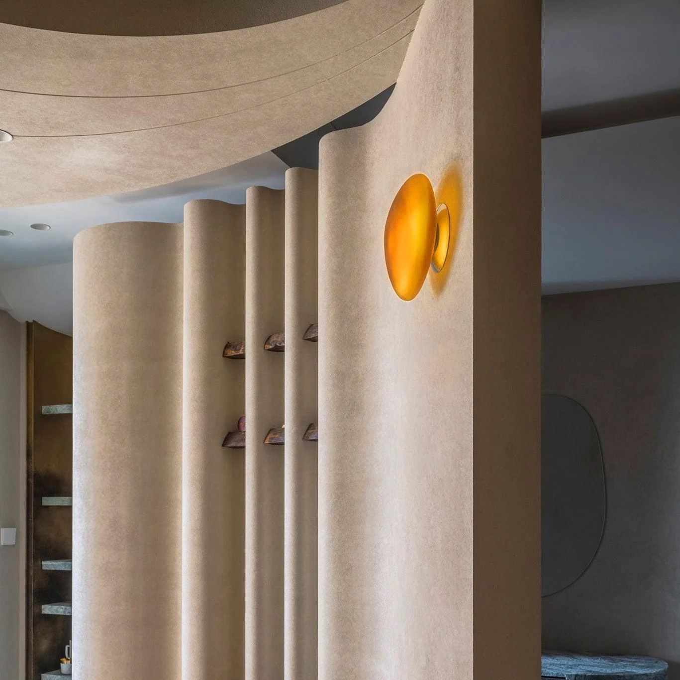 Byers Moderno Inusual Acrílico Burbuja Lámpara de Pared Dormitorio Salón Pasillo