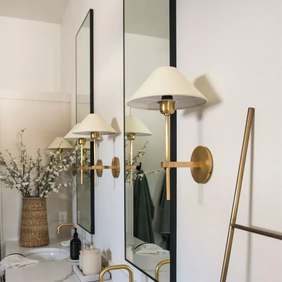 Alessio Vintage Classical Metal Wall Light Bathroom Bedroom Living Room