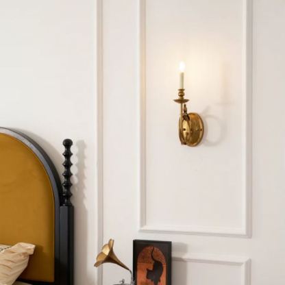 Alessio Vintage Palace Candle Wall Light Fixture Bedroom Hallway