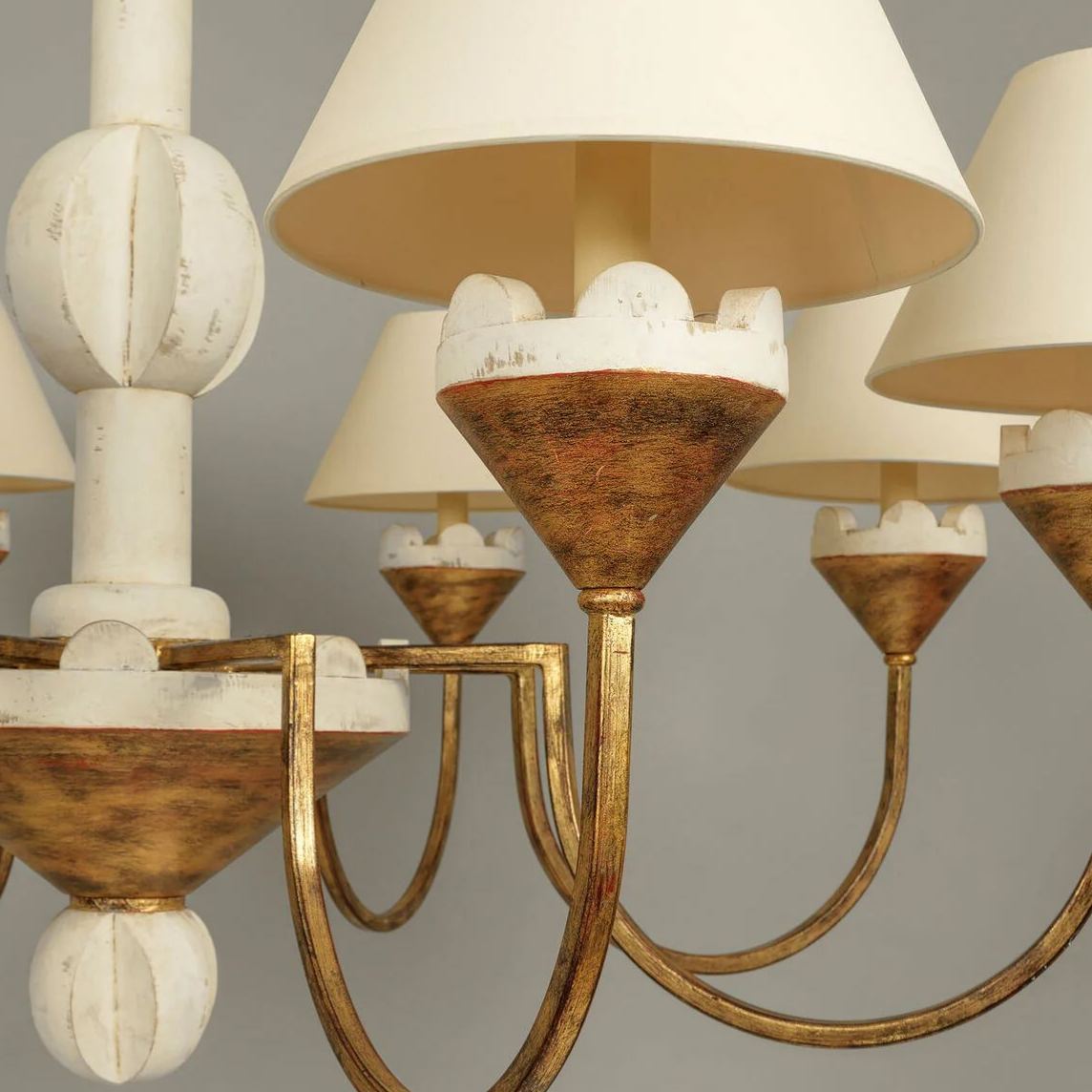 Alessio Gorgeous Metal Wood Fabric Pendant Light Dining Room Bedroom