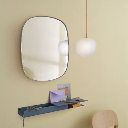 Hailie Moderno Redondo Metal Vidrio Lámpara Colgante Dormitorio Comedor