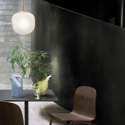Hailie Moderno Redondo Metal Vidrio Lámpara Colgante Dormitorio Comedor