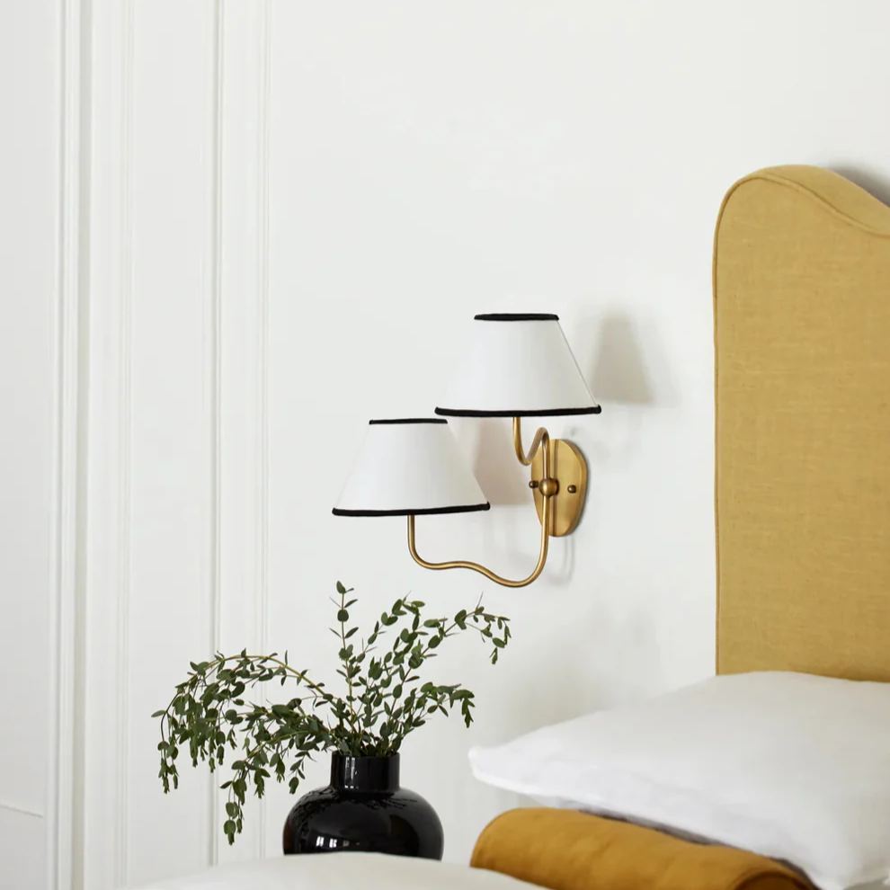 Alessio Vintage Classical Metal Wall Light Bedroom Living Room
