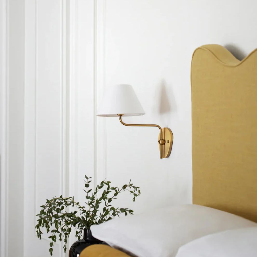 Alessio Vintage Classical Metal Wall Light Bedroom Living Room