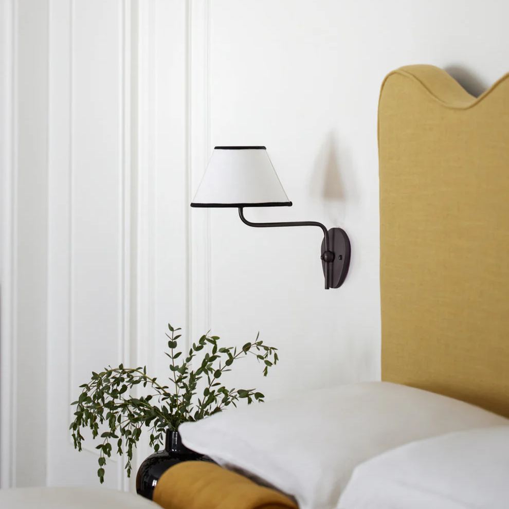 Alessio Vintage Classical Metal Wall Light Bedroom Living Room