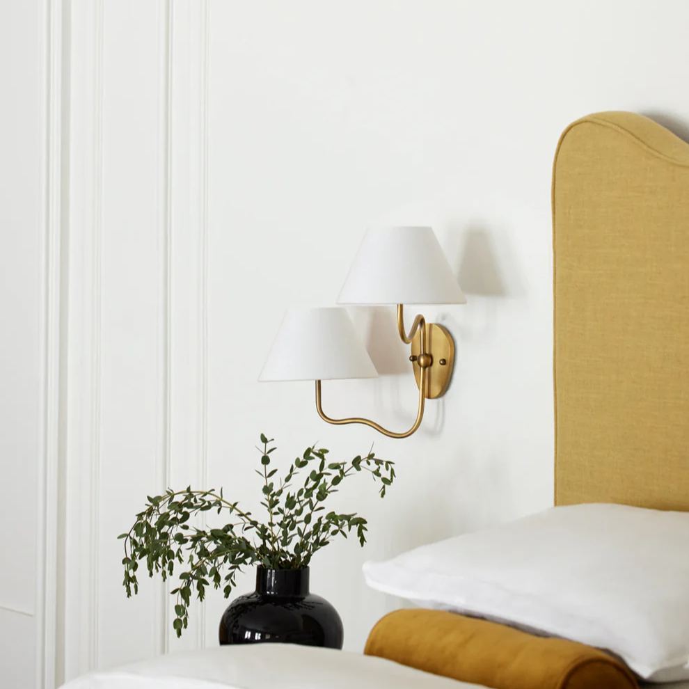 Alessio Vintage Classical Metal Wall Light Bedroom Living Room