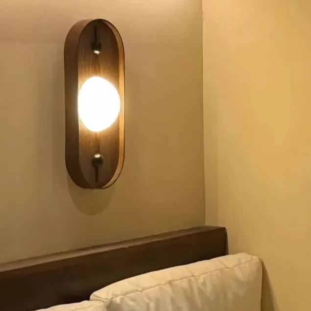 Jade Retro Metal Alabastro LED Aplique Dormitorio Comedor