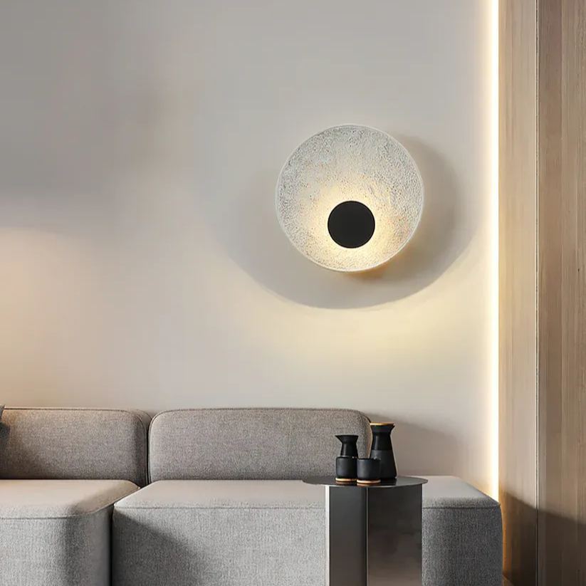 Byers Moderno LED Redondo Resina Aplique Dormitorio Comedor