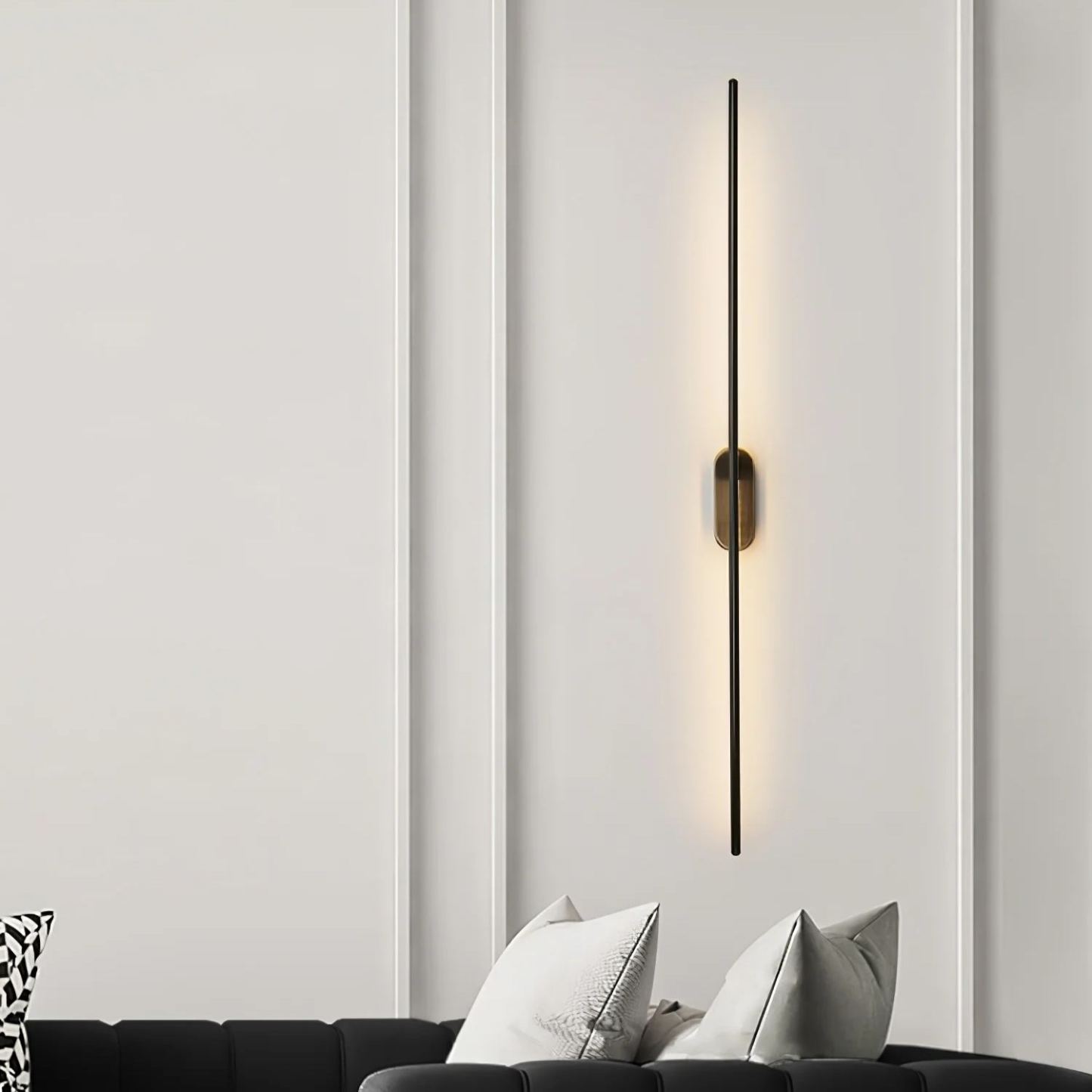 Edge Minimalismo Metal Acrílico Lámpara de Pared Dormitorio Salón