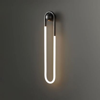 Meza Moderna LED Metal Acrílico Luz de Pared Dormitorio Sala de Estar Pasillo