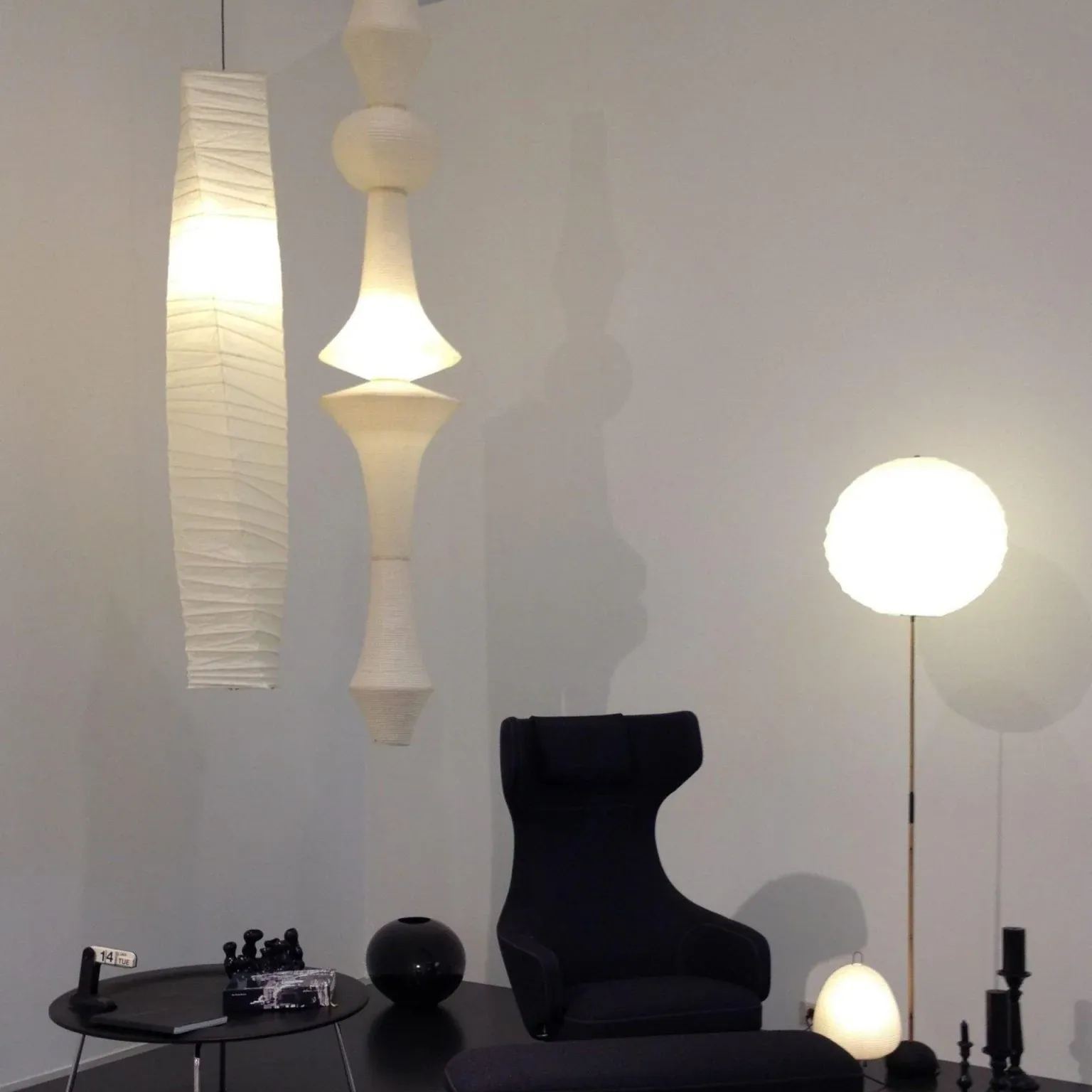 Renée Geométrico Estilo Metal Papel Lámpara Colgante Dormitorio Salón